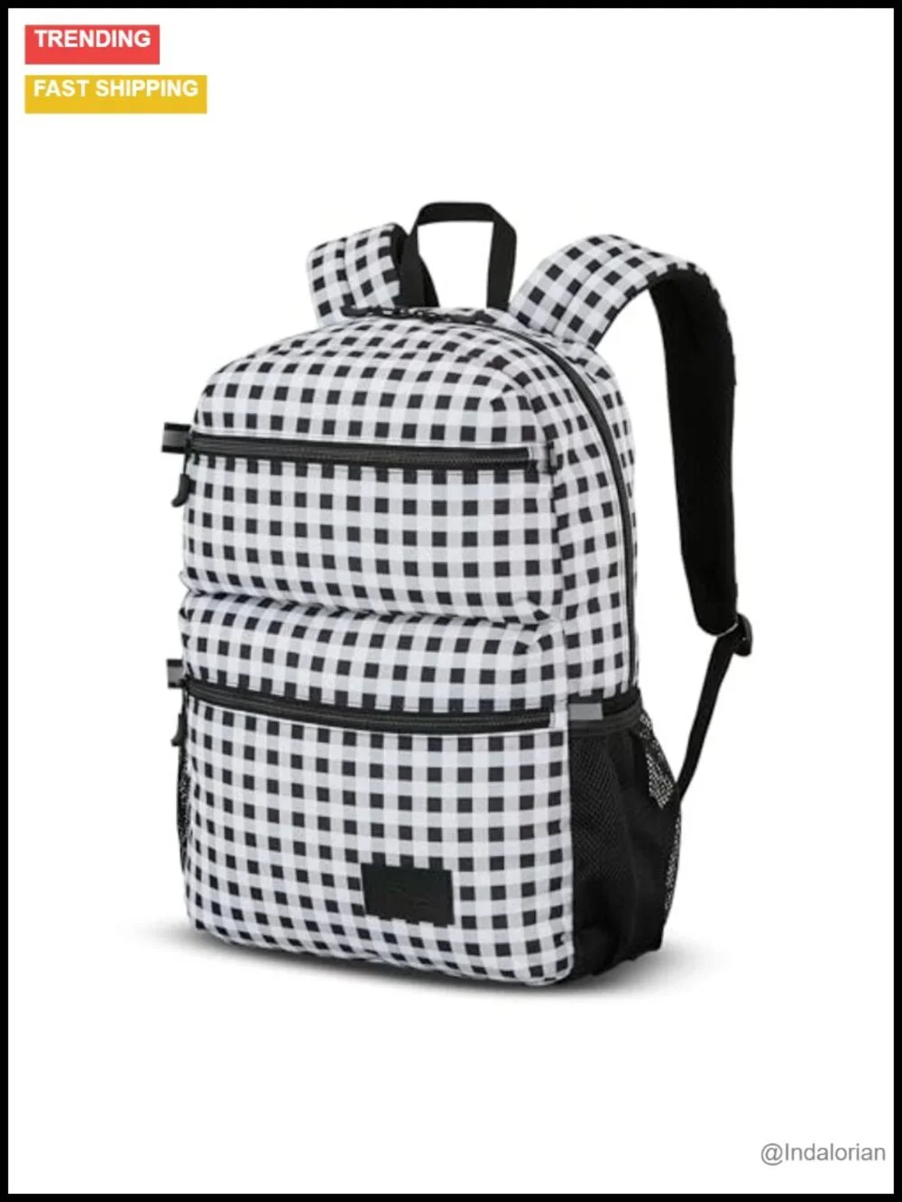 360° Reflectivity Laptop Backpack with Padded Straps, Fits 15.6